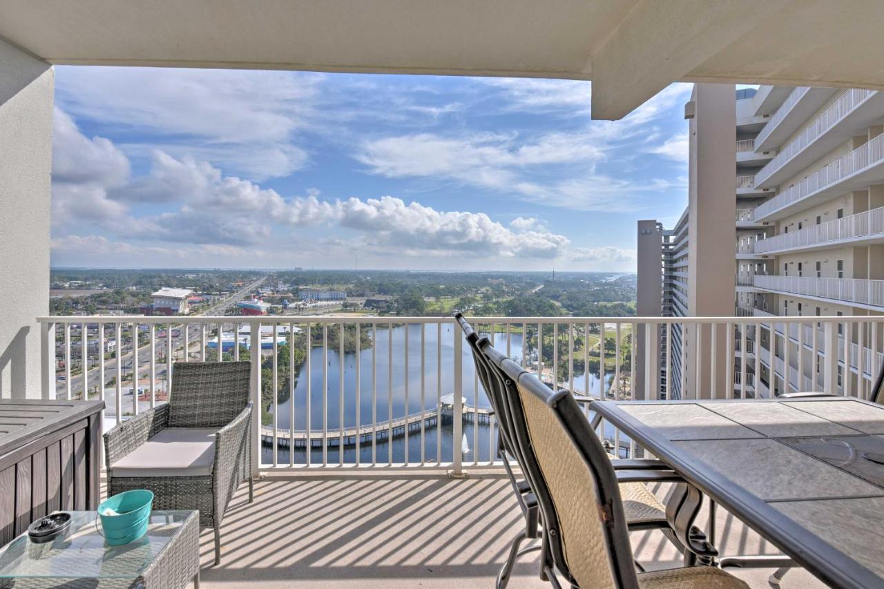 Comfy Pcb Condo With View And Private Beach Access! Panama City Beach Exterior foto