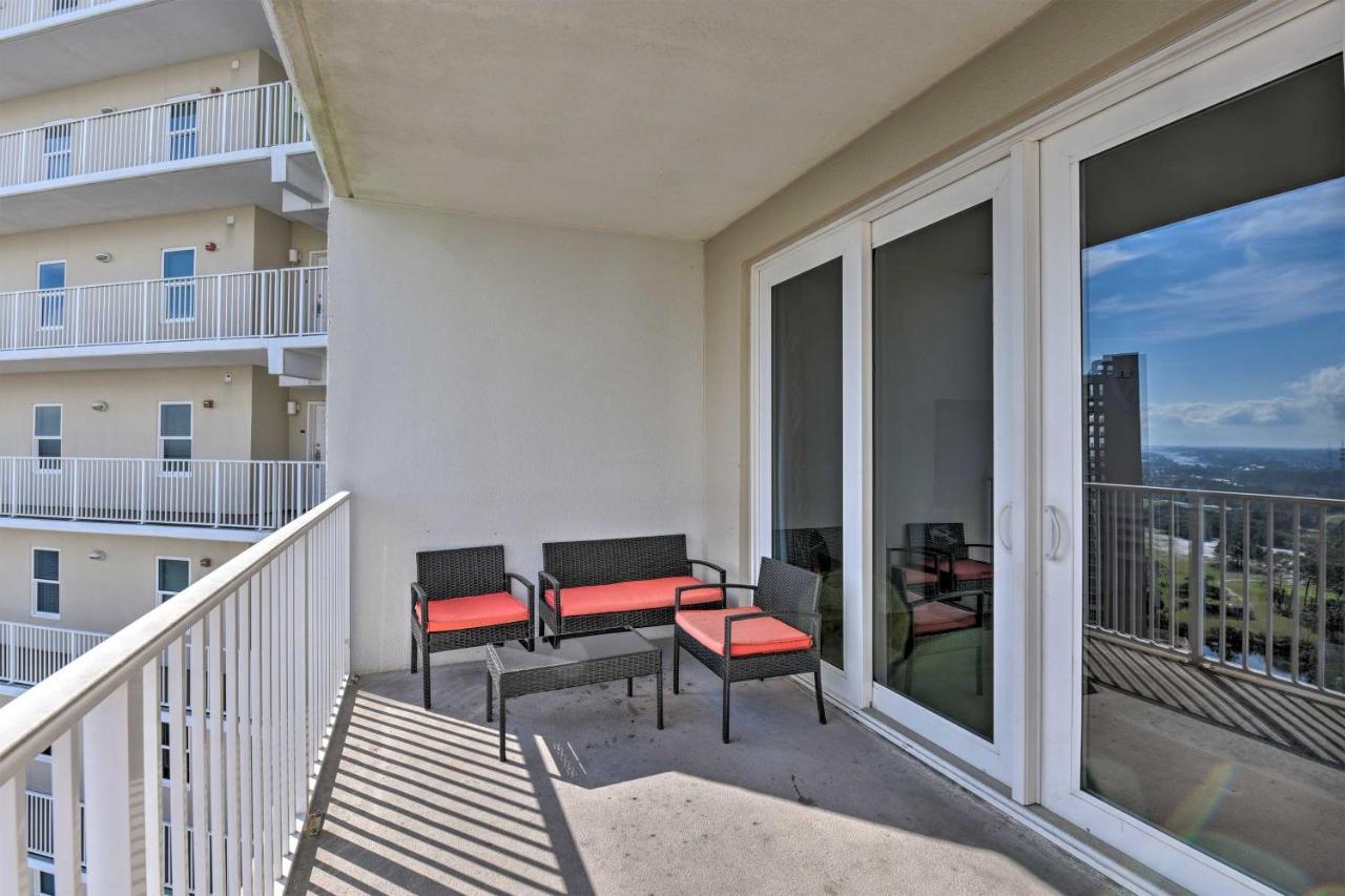 Comfy Pcb Condo With View And Private Beach Access! Panama City Beach Exterior foto